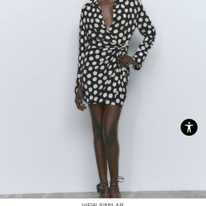 Zara DOT SHIRT DRESS